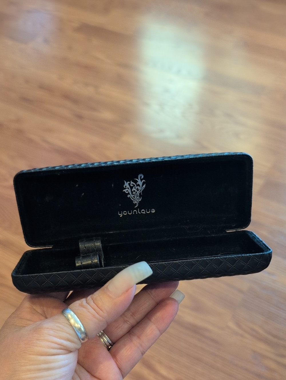 Younique Empty Black Quilted Mascara Case
